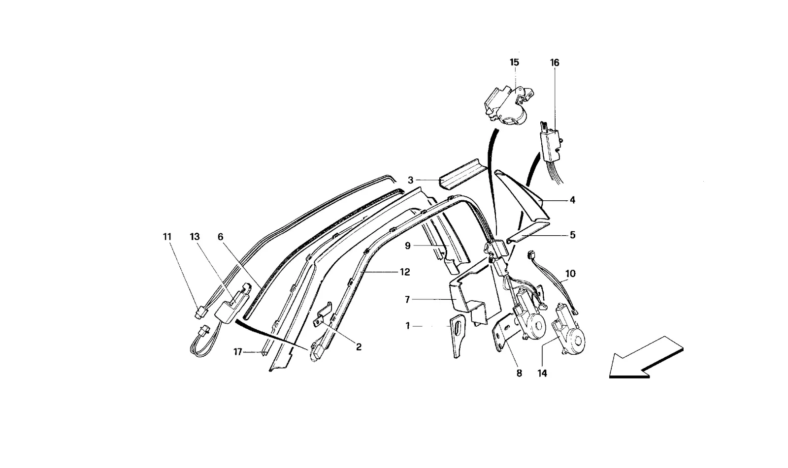 Passive Safety Belts System -Valid For Usa-