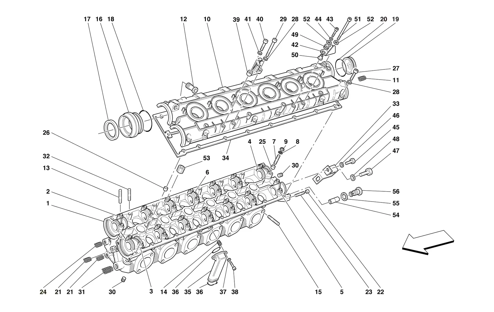 L.H. Cylinder Head