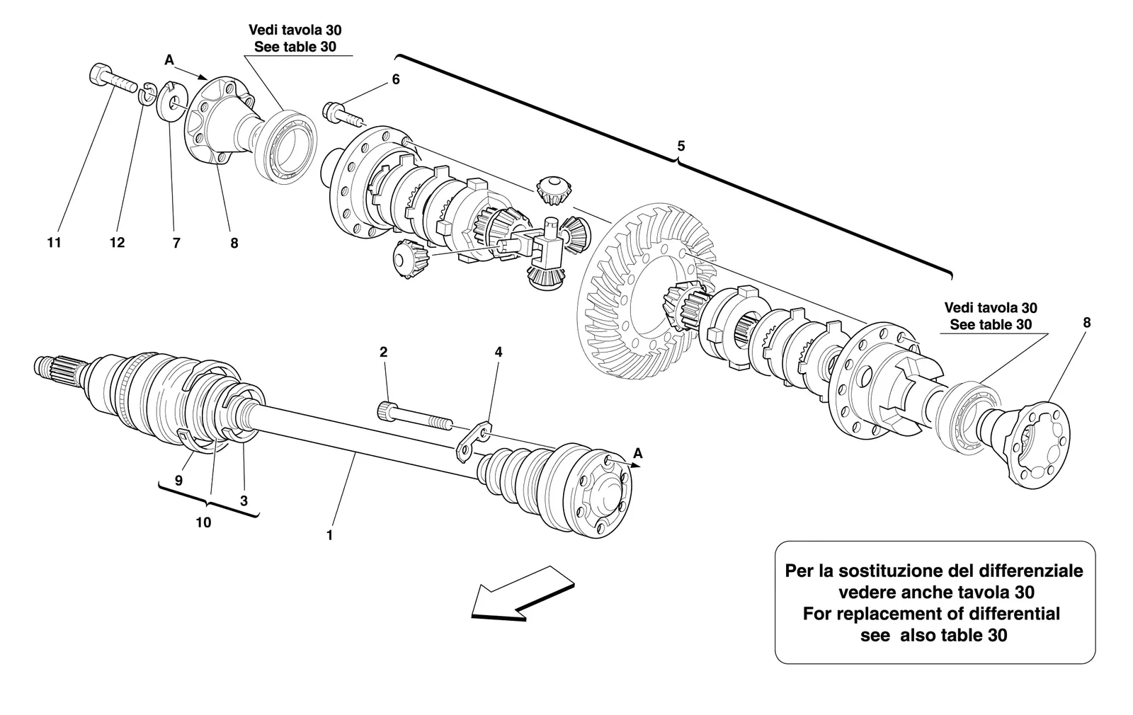 Differential And Axle Shaft