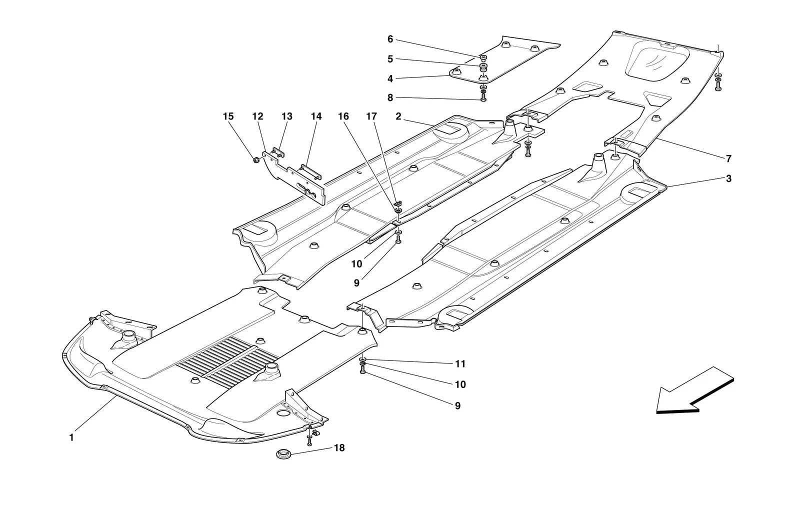 Flat Floor Pan