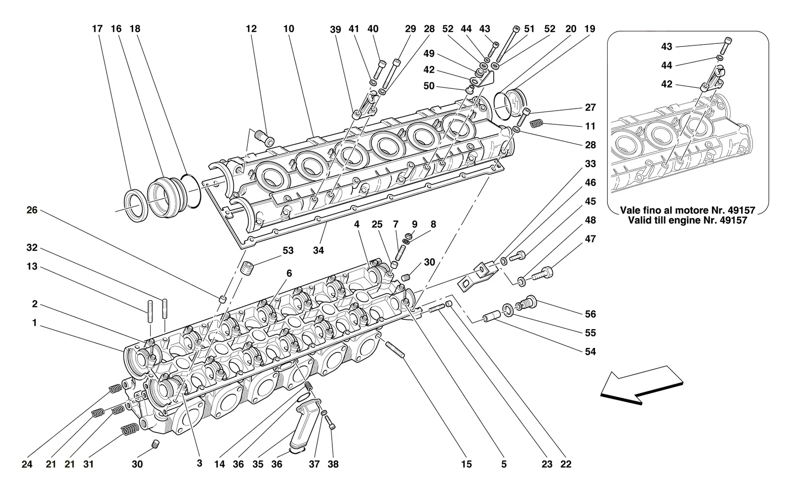 L.H. Cylinder Head