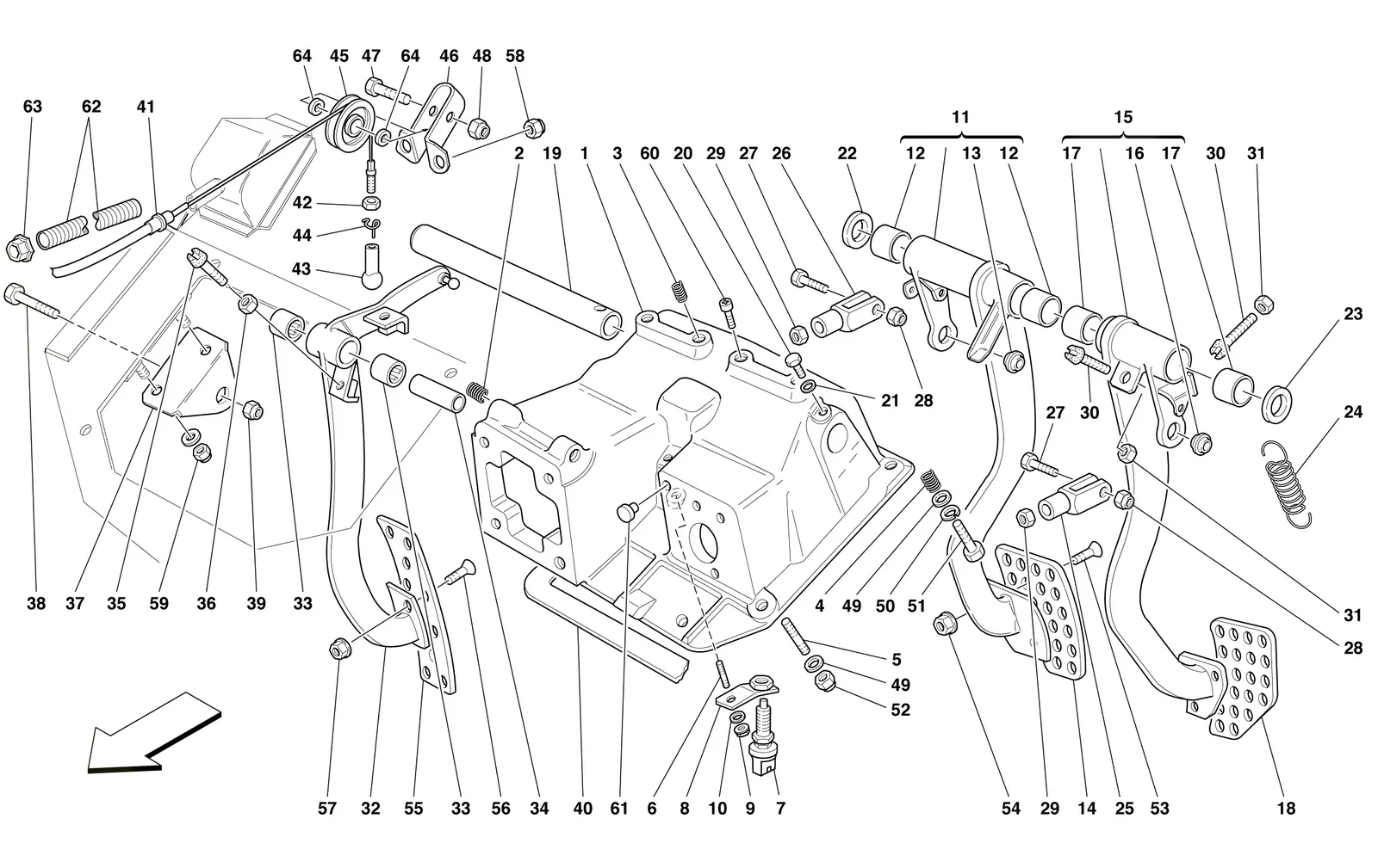 Pedals And Accelerator Control