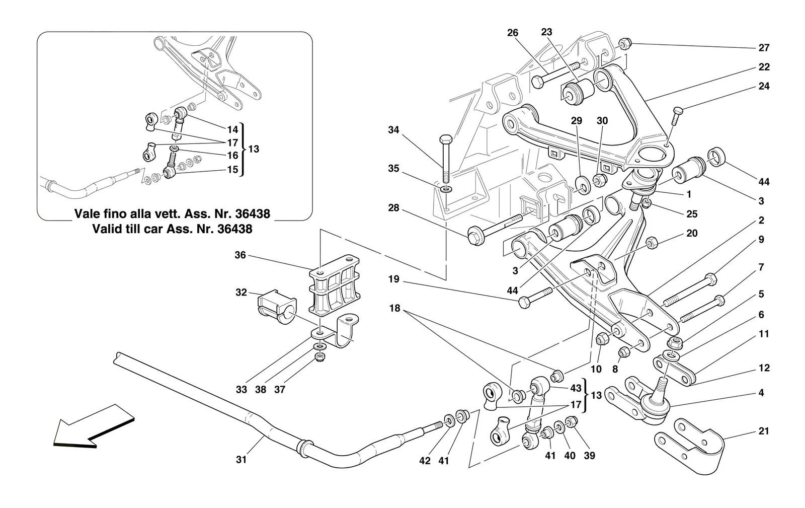 Front Suspension - Wishbones And Stabilizer Bar