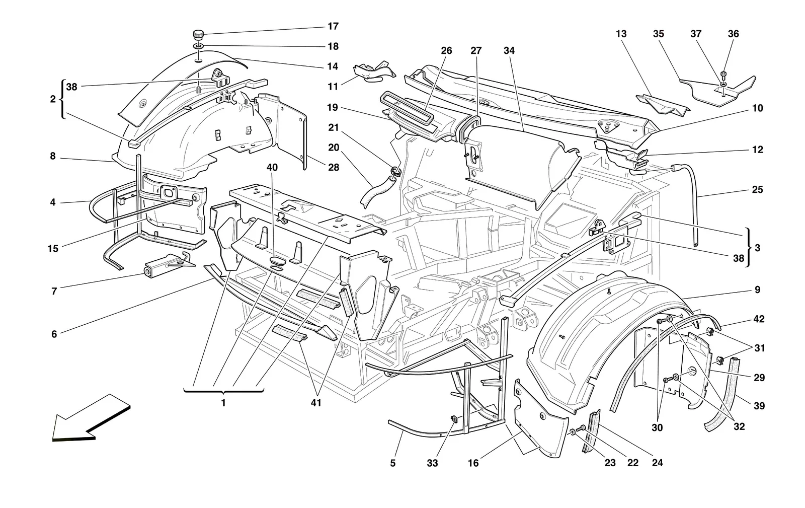 Front Structures And Components