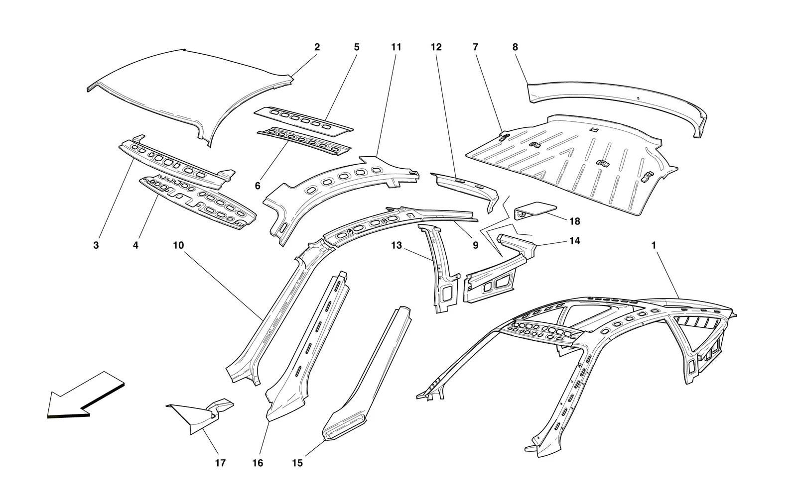 Body - Roof