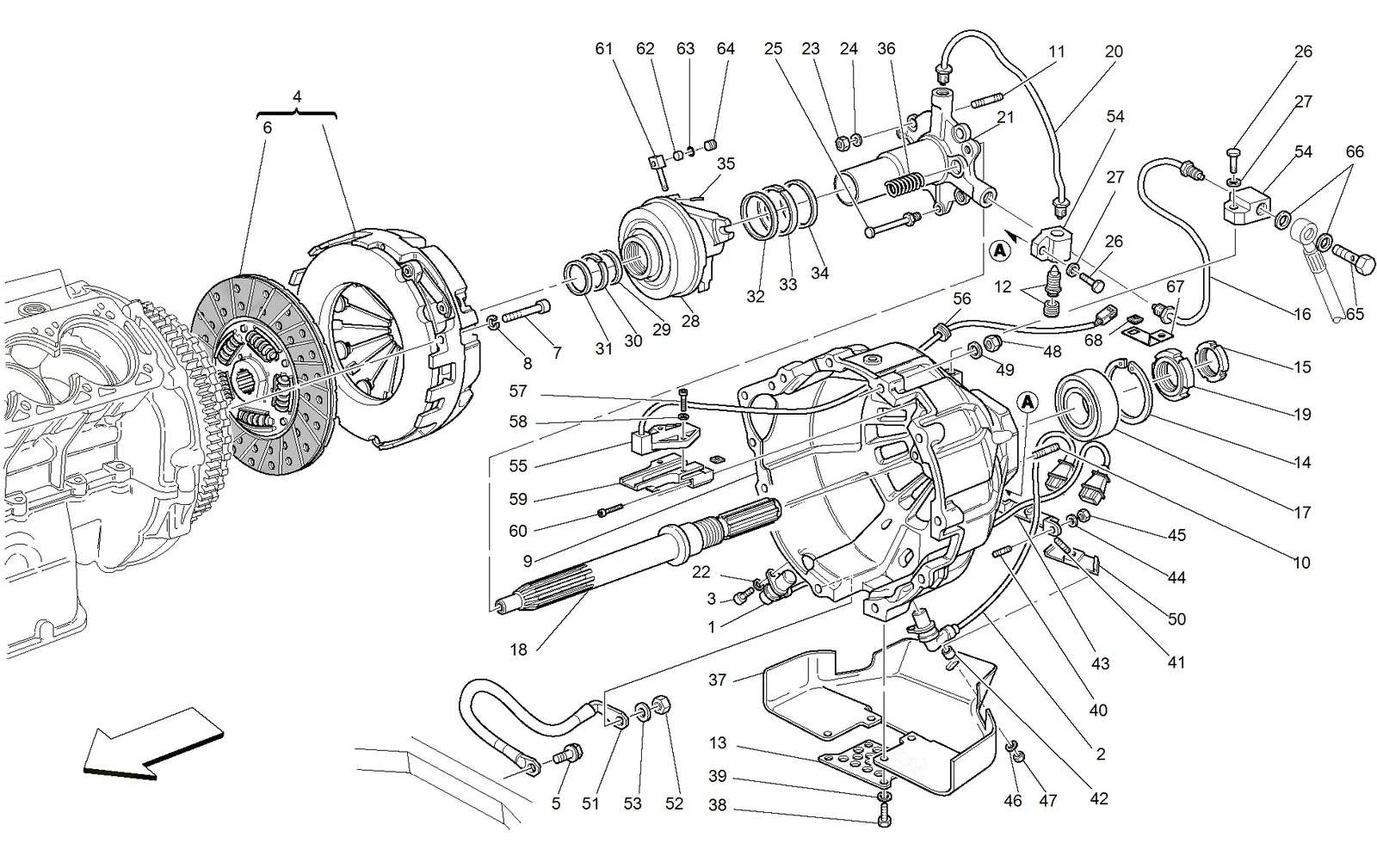 Clutch And Controls -Valid For F1-