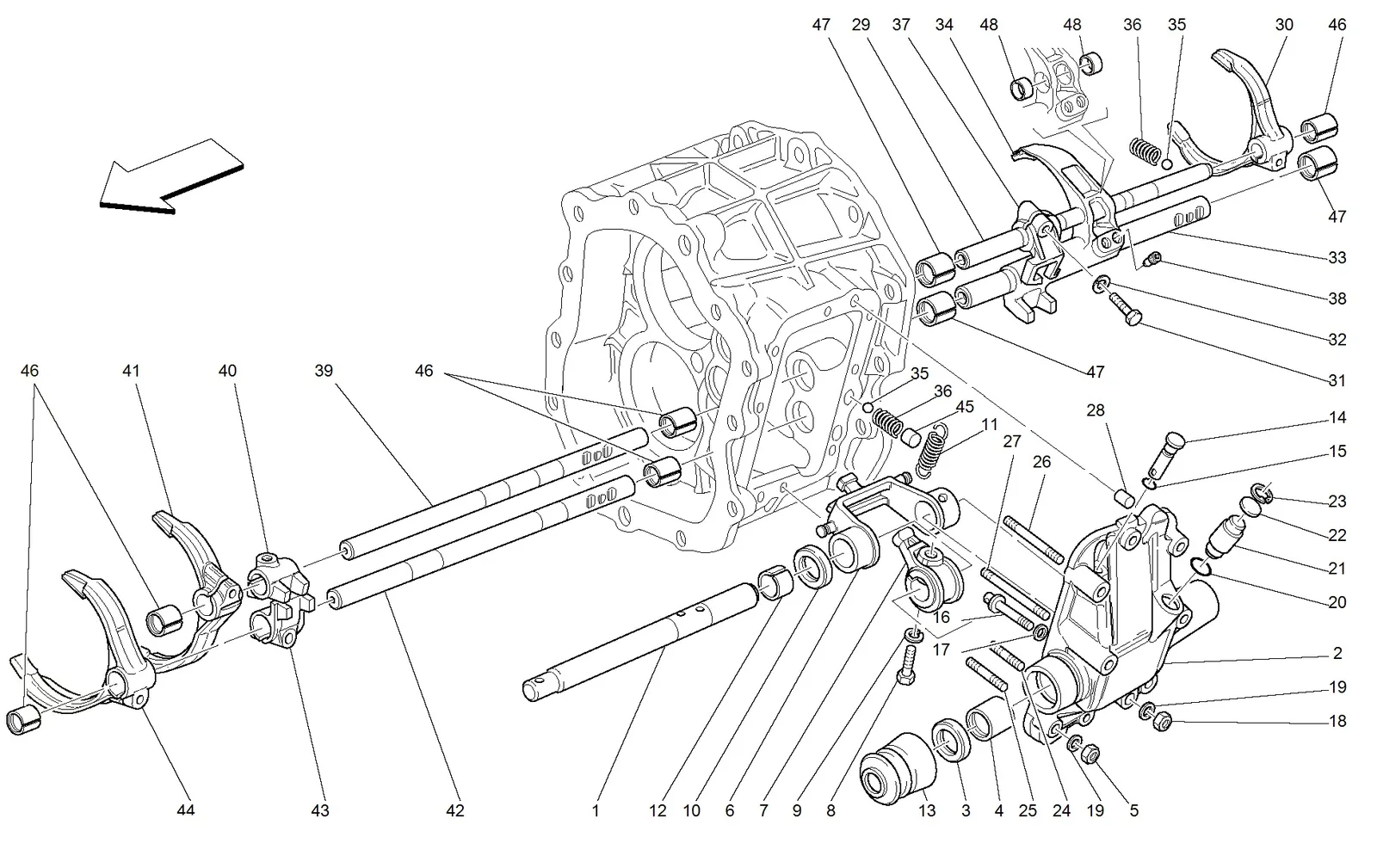 Inside Gearbox Controls -Not For F1-