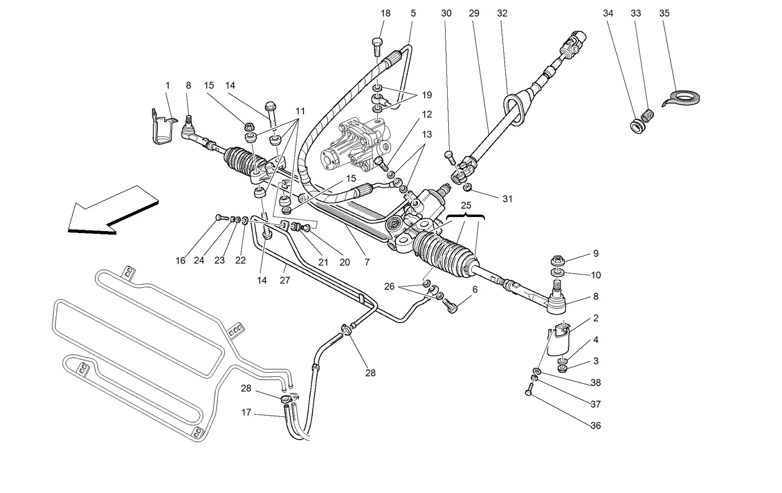 Hydraulic Steering Box