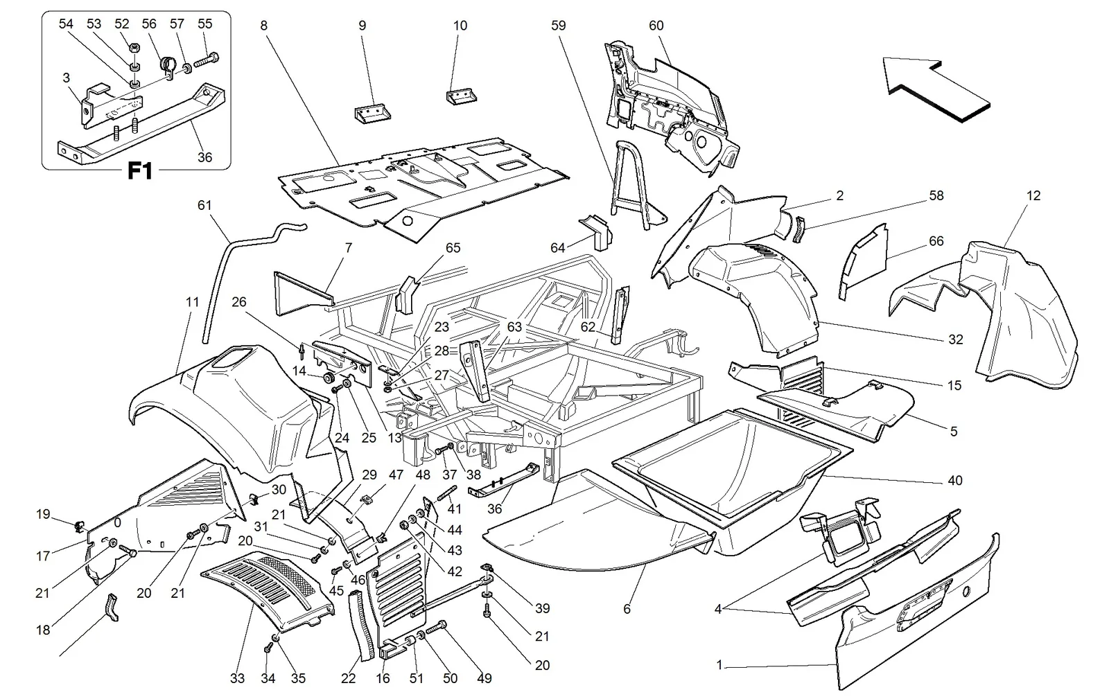 Rear Structures And Components