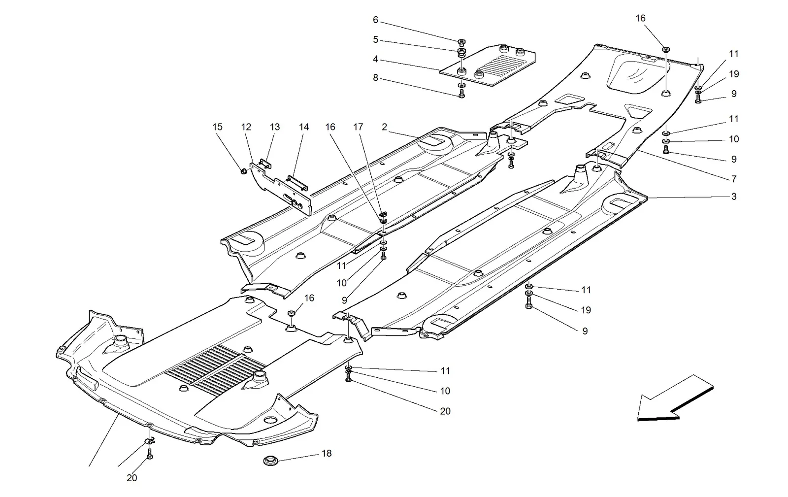Flat Floor Pan