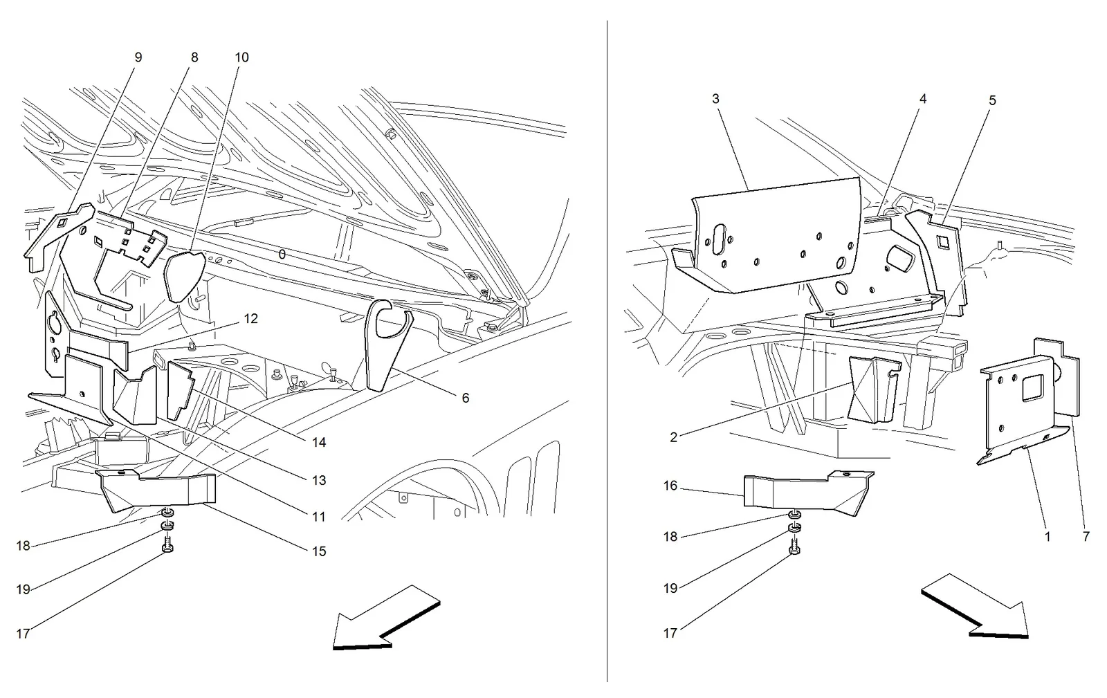 Engine Compartment Fire-Proof Insulations -Valid For Gd-