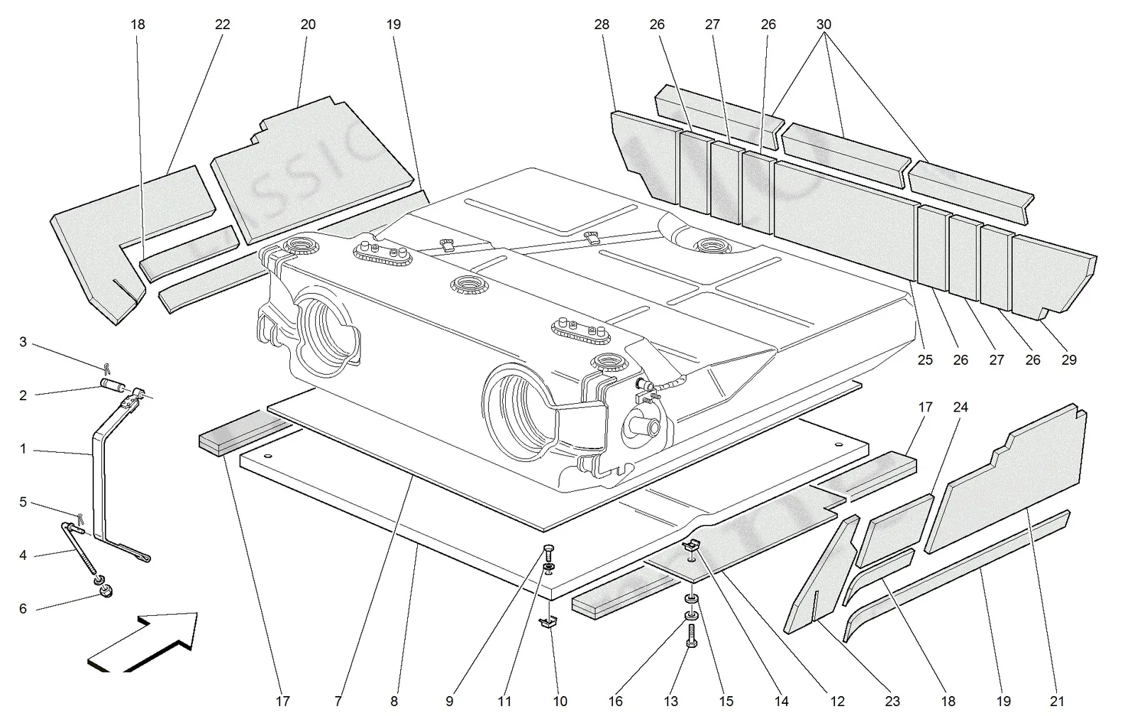 Fuel Tank -Insulation And Protection