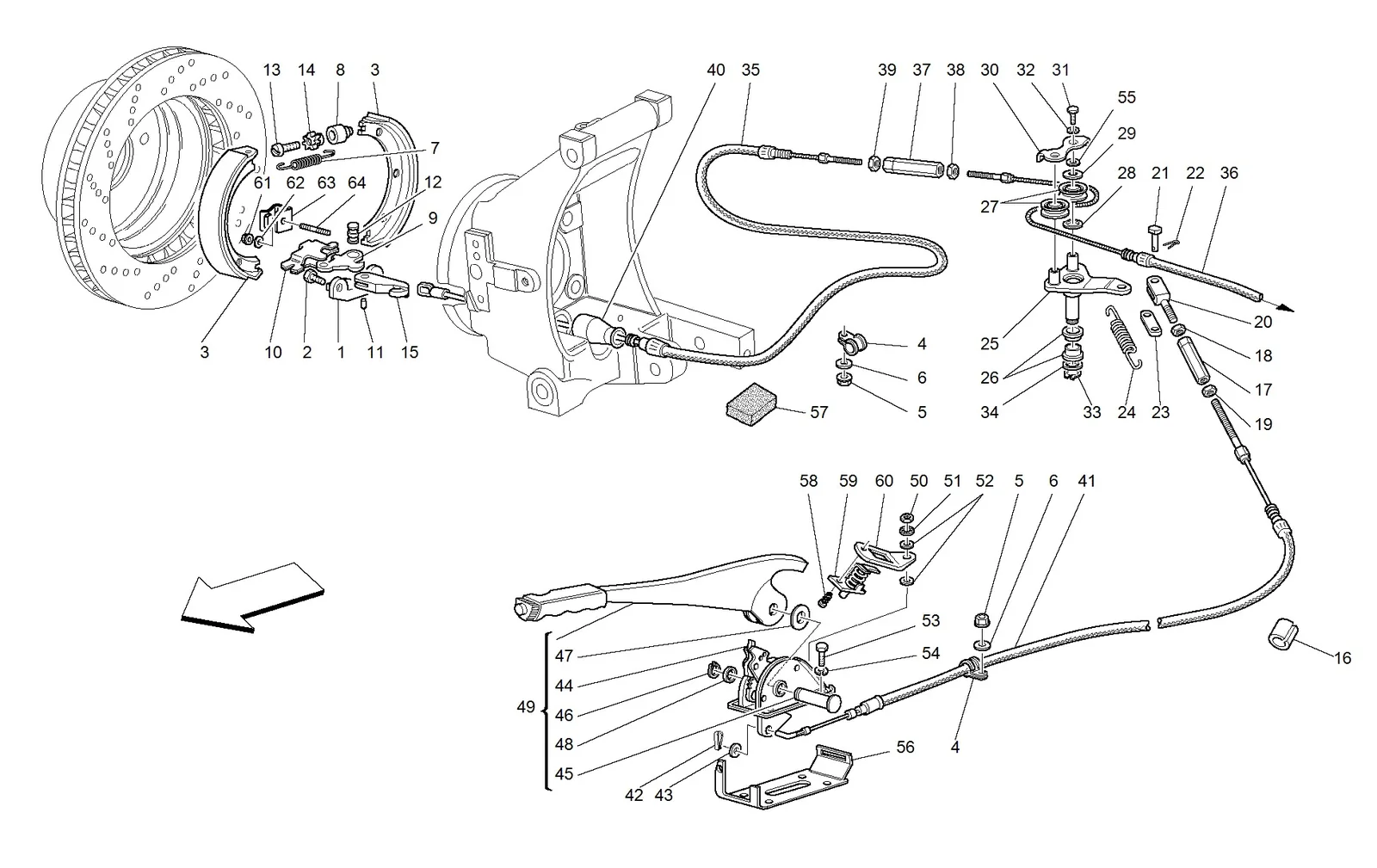 Hand-Brake Control