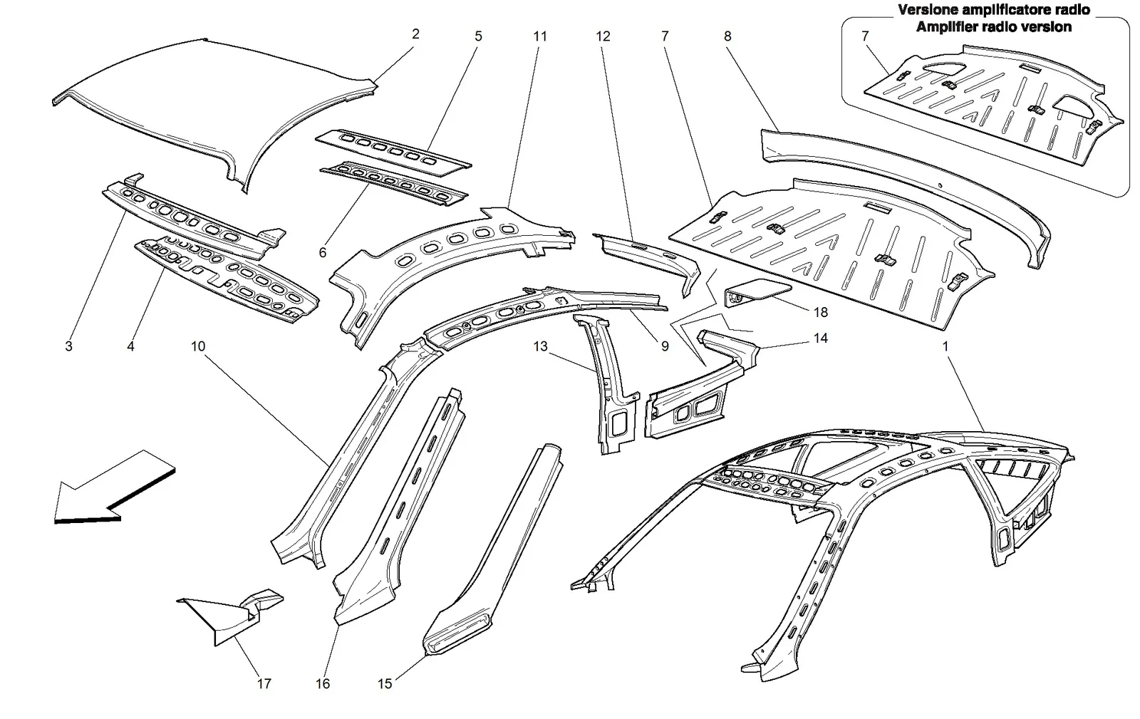 Body - Roof