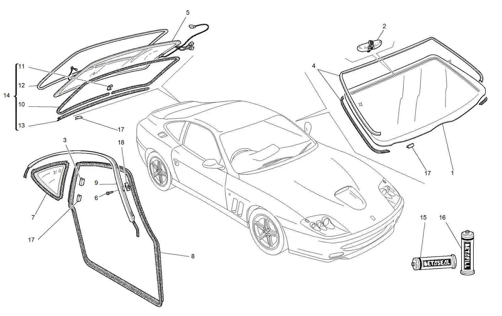 Glasses And Gaskets