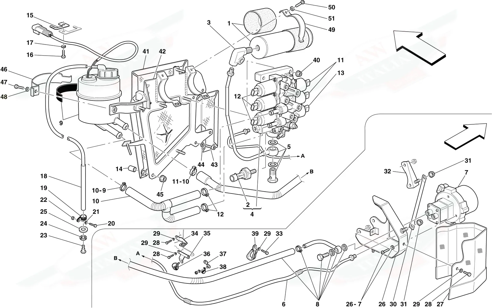 Power Unit And Tank -Applicable For F1-