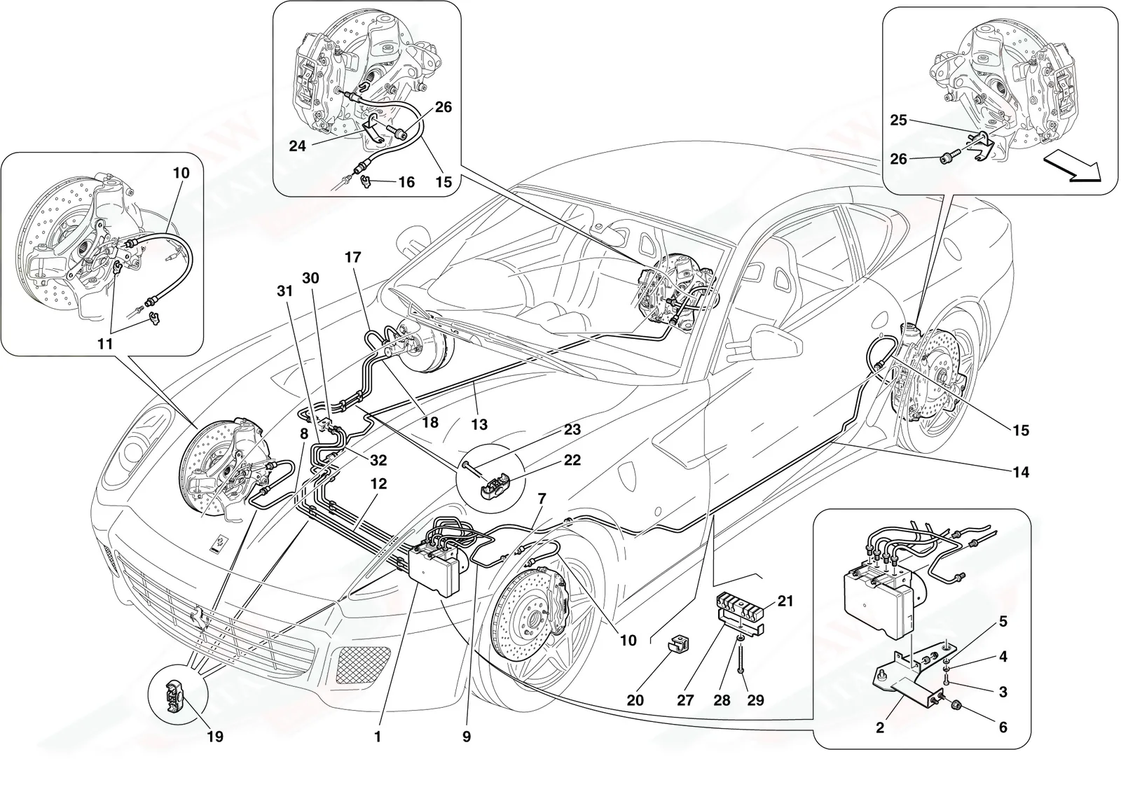 Brake System -Applicable For Gd-