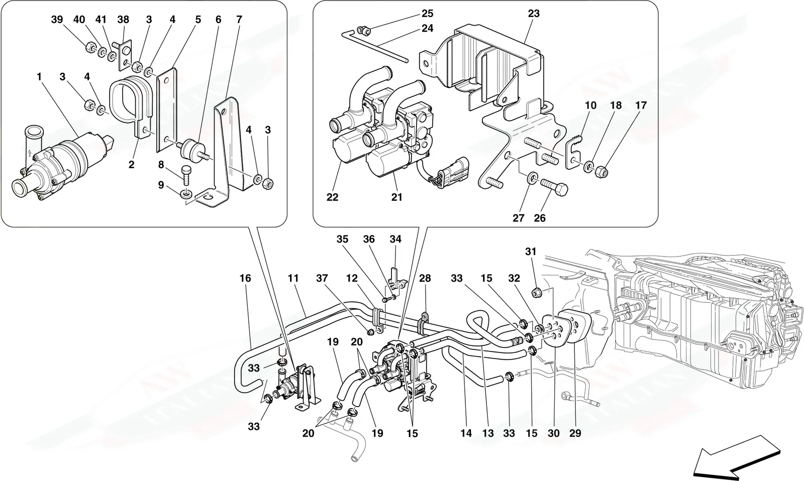 Ac System - Water Pipes