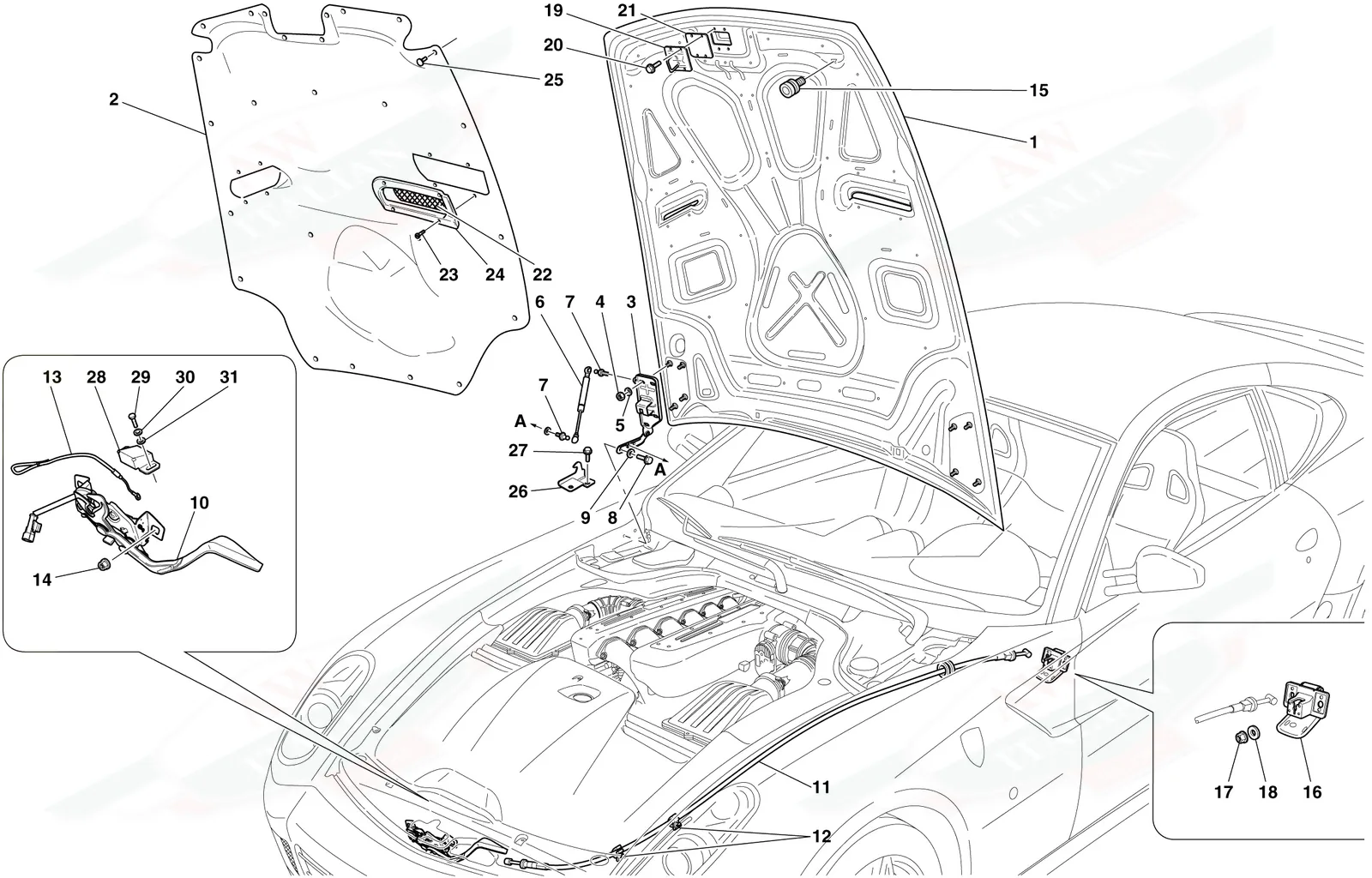 Engine Compartment Lid