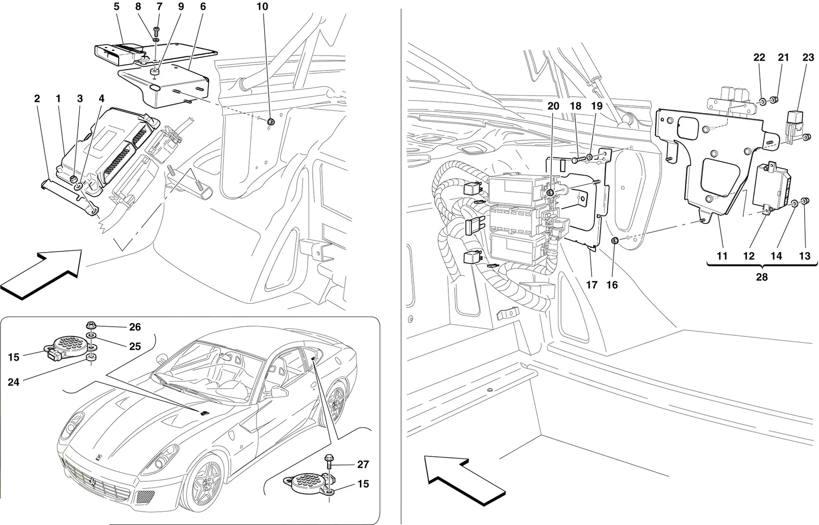 Luggage Compartment Ecus