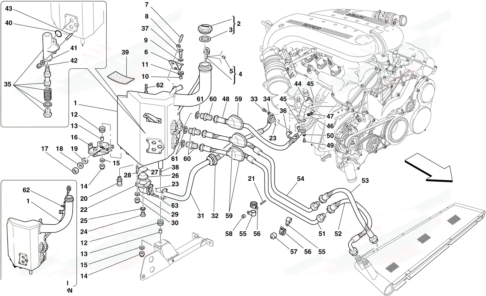 Lubrication System - Tank