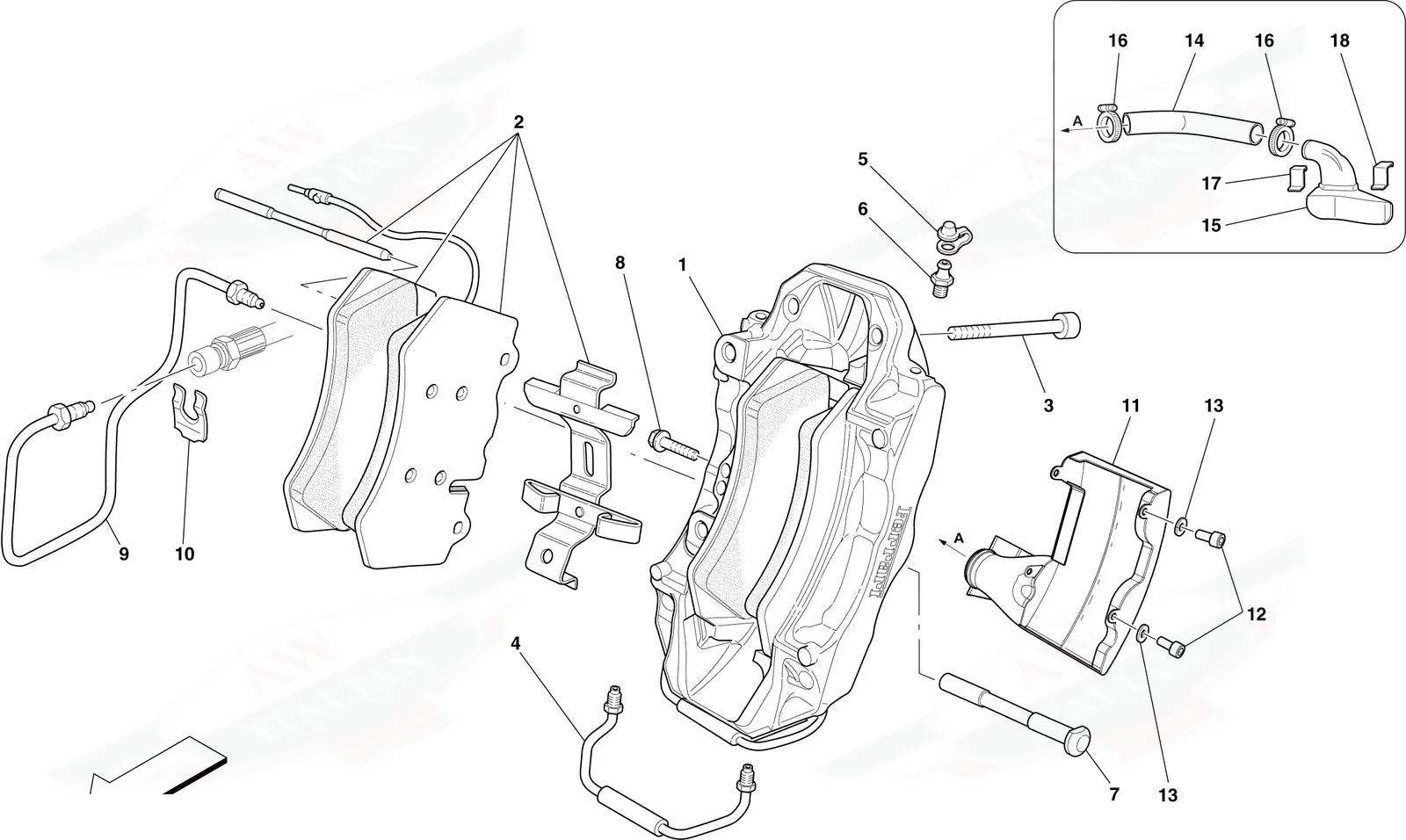 Front Brake Calliper