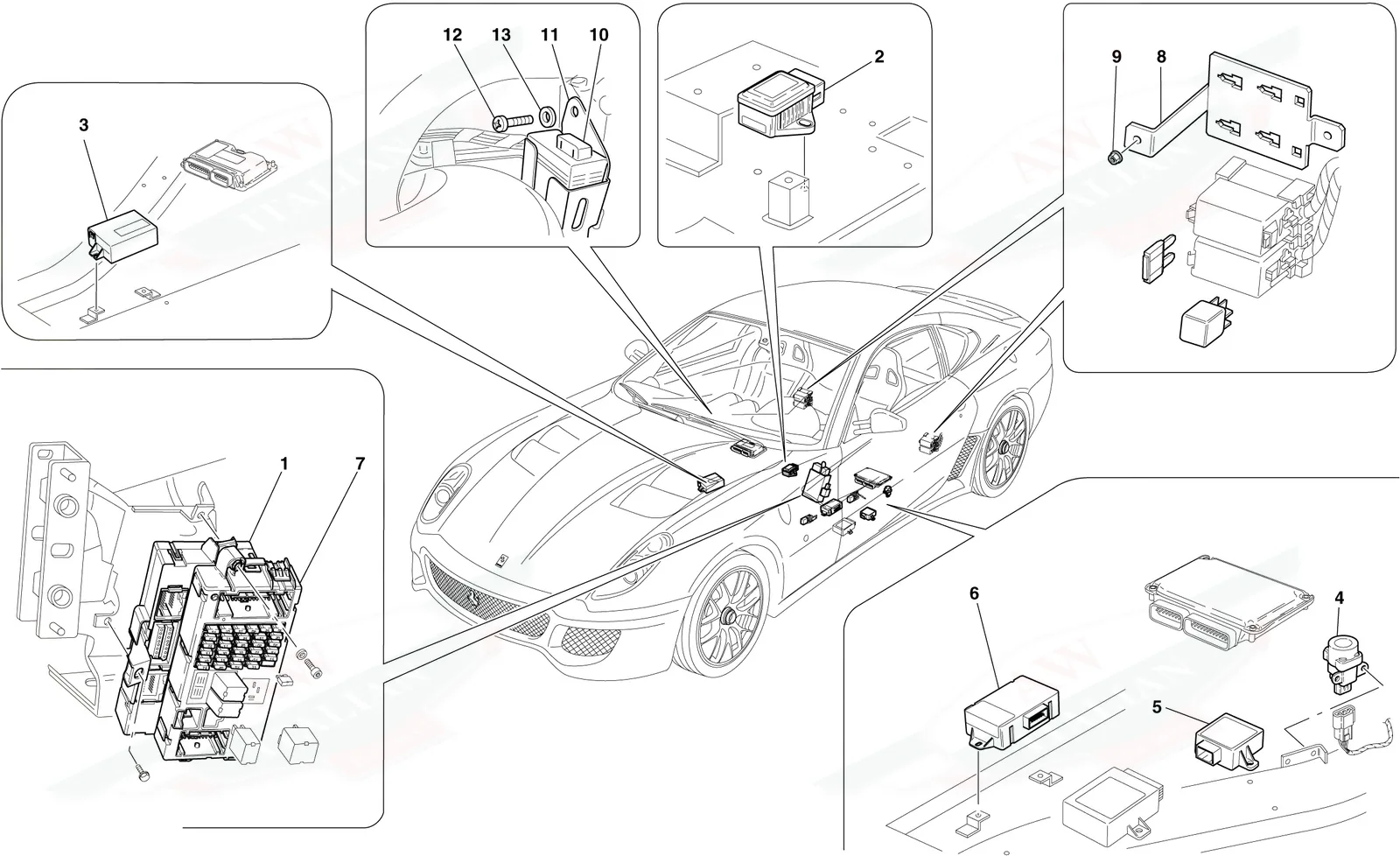 Passenger Compartment Ecus