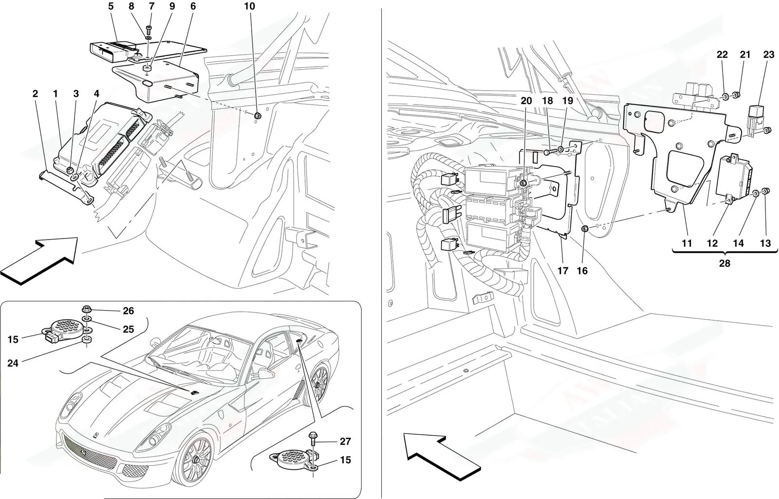 Luggage Compartment Ecus