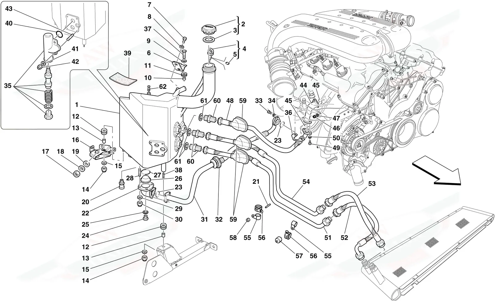 Lubrication System - Tank