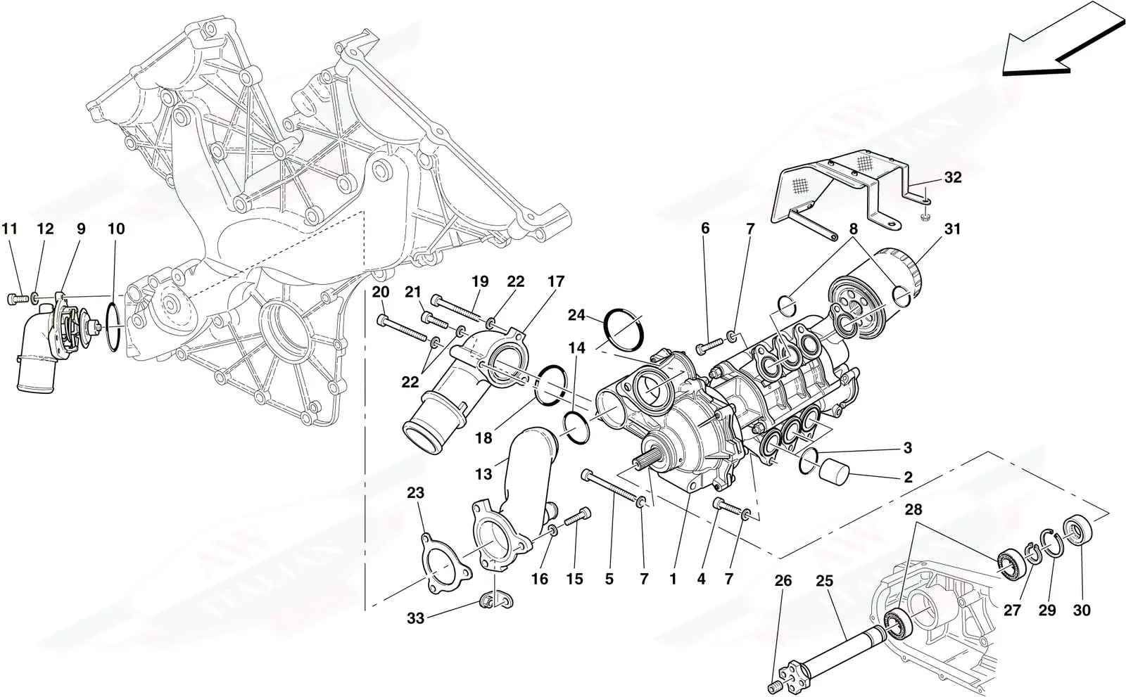 Oil / Water Pump