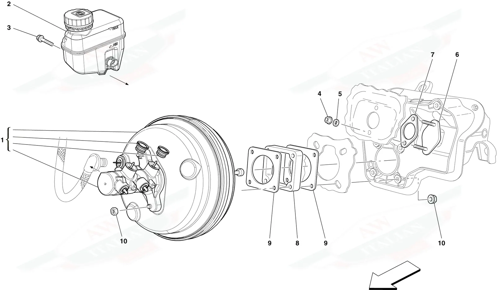 Hydraulic Brake And Clutch Control