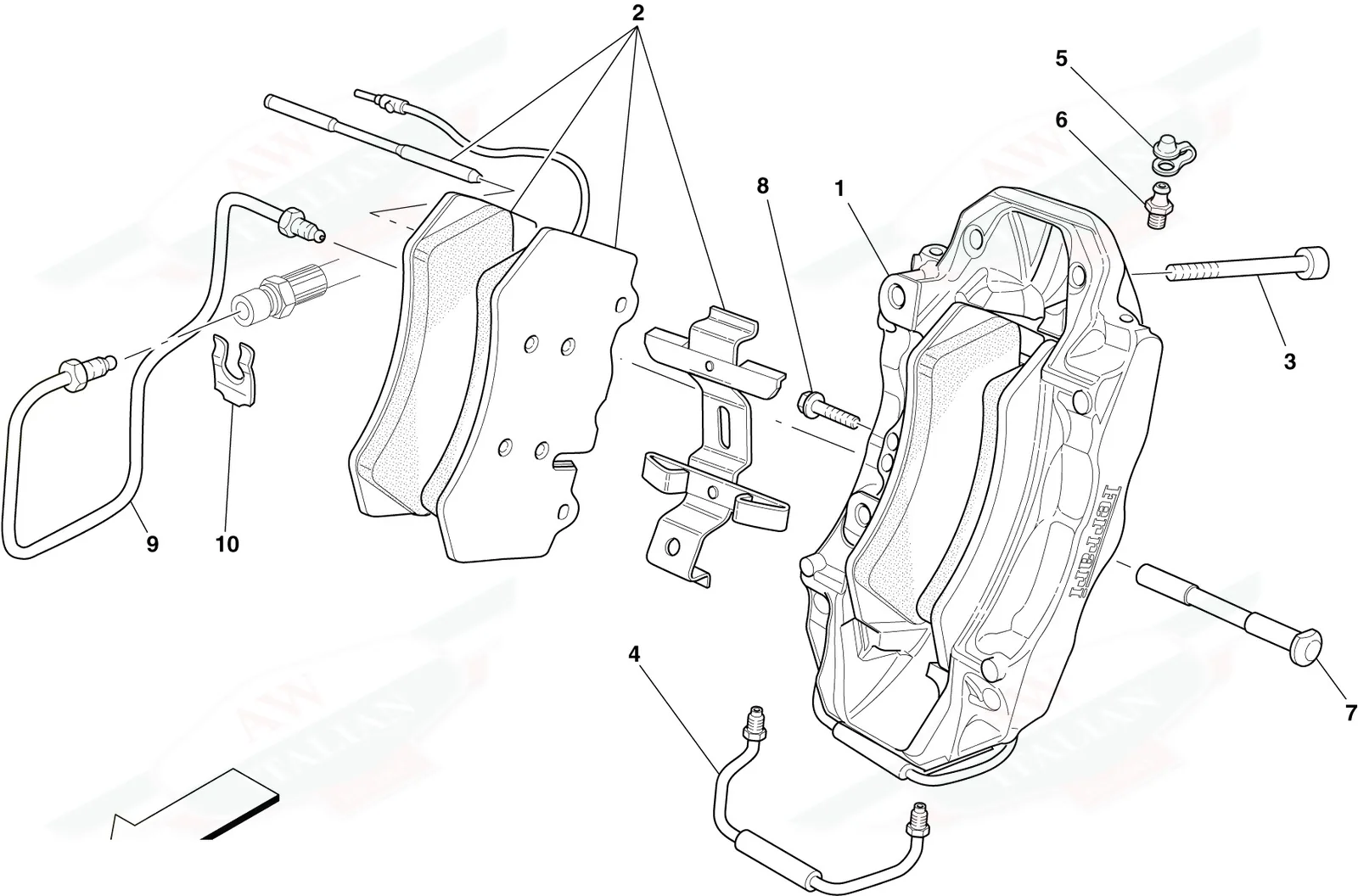 Front Brake Calliper