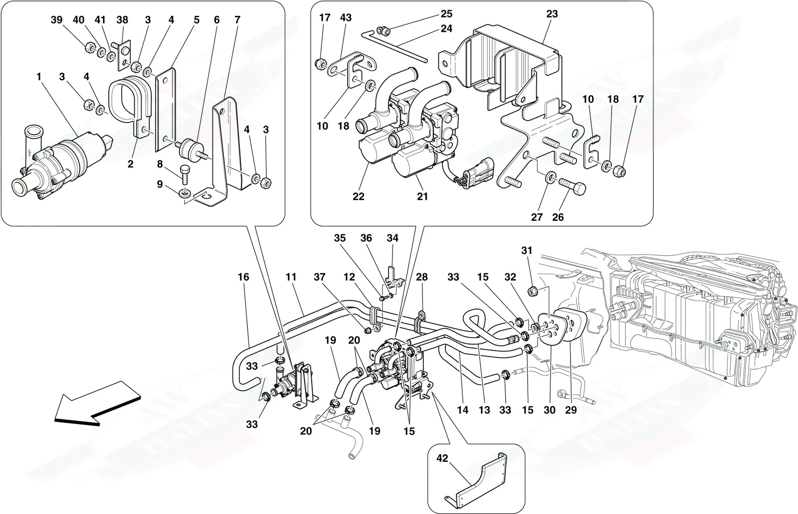 Ac System - Water Pipes