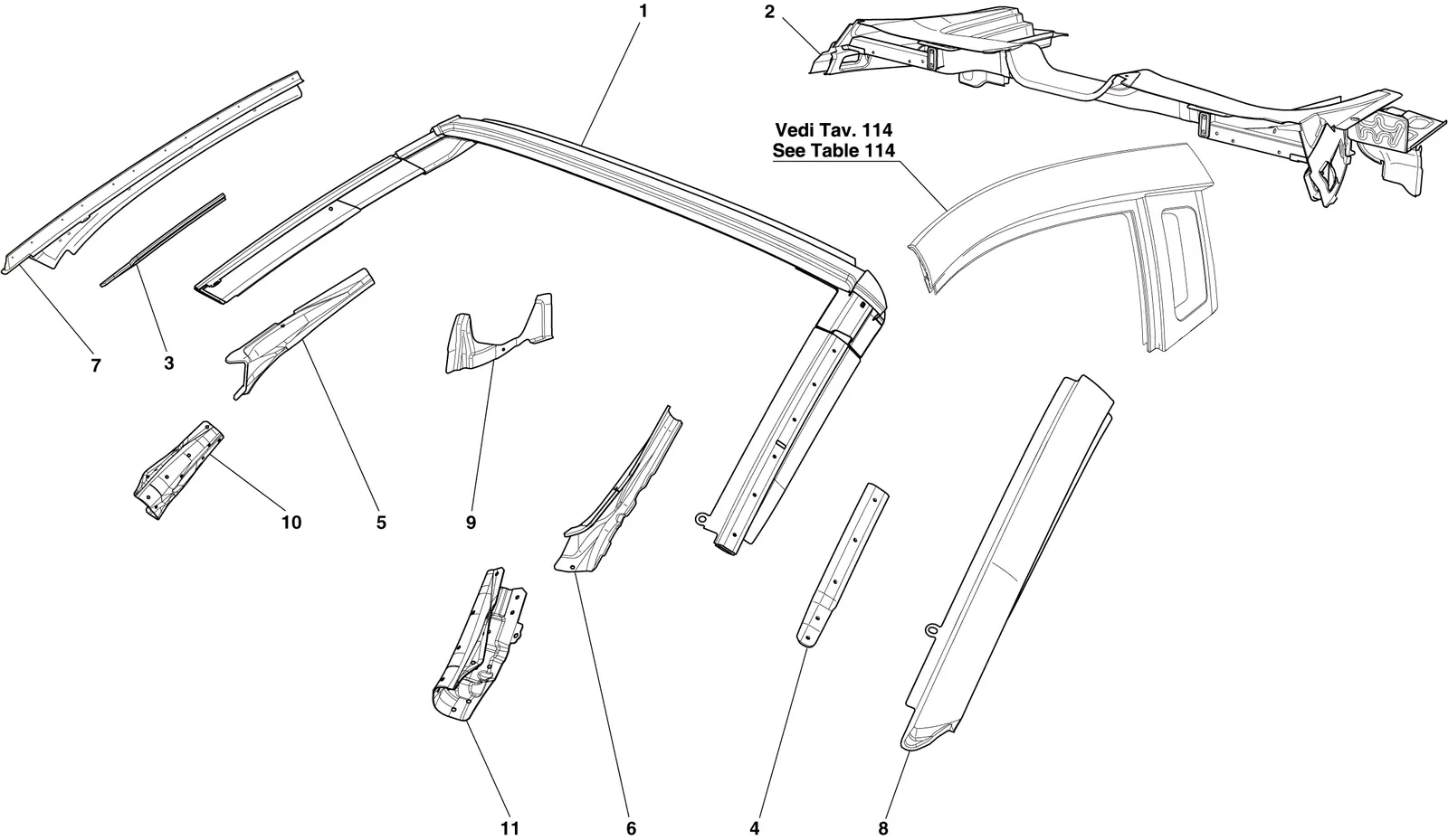 Bodyshell - Roof