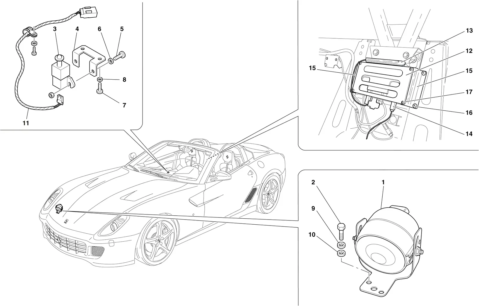 ANTITHEFT SYSTEM ECUs AND DEVICES