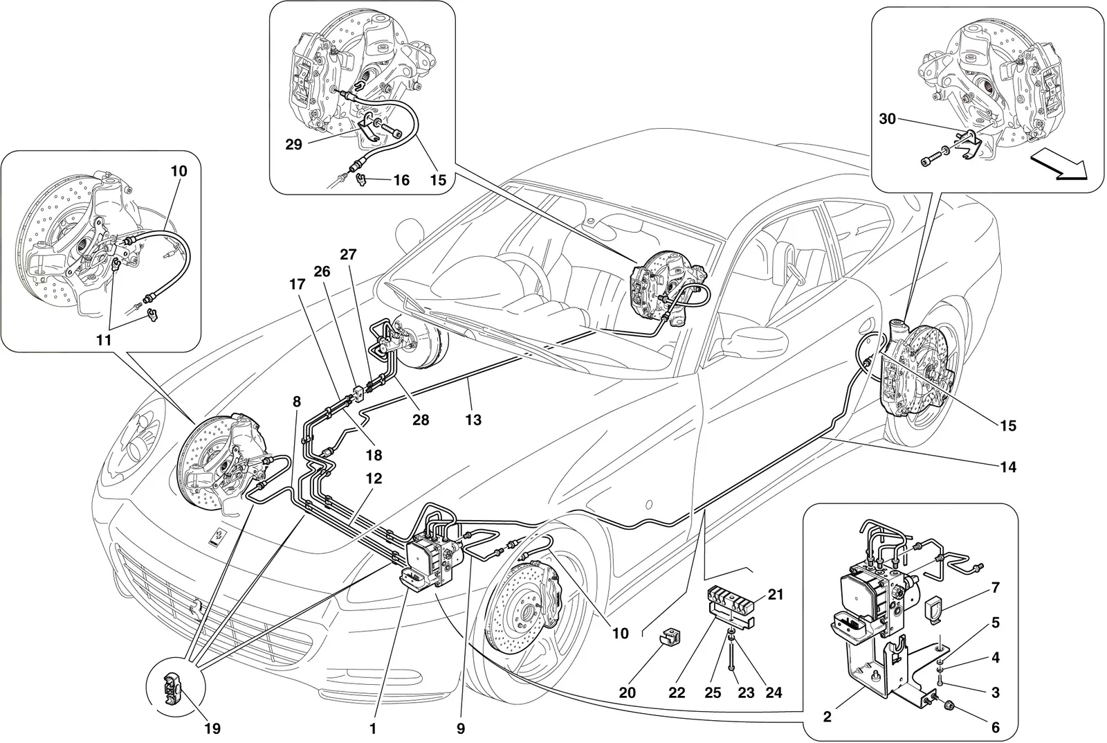 Brake System -Applicable For Gd-