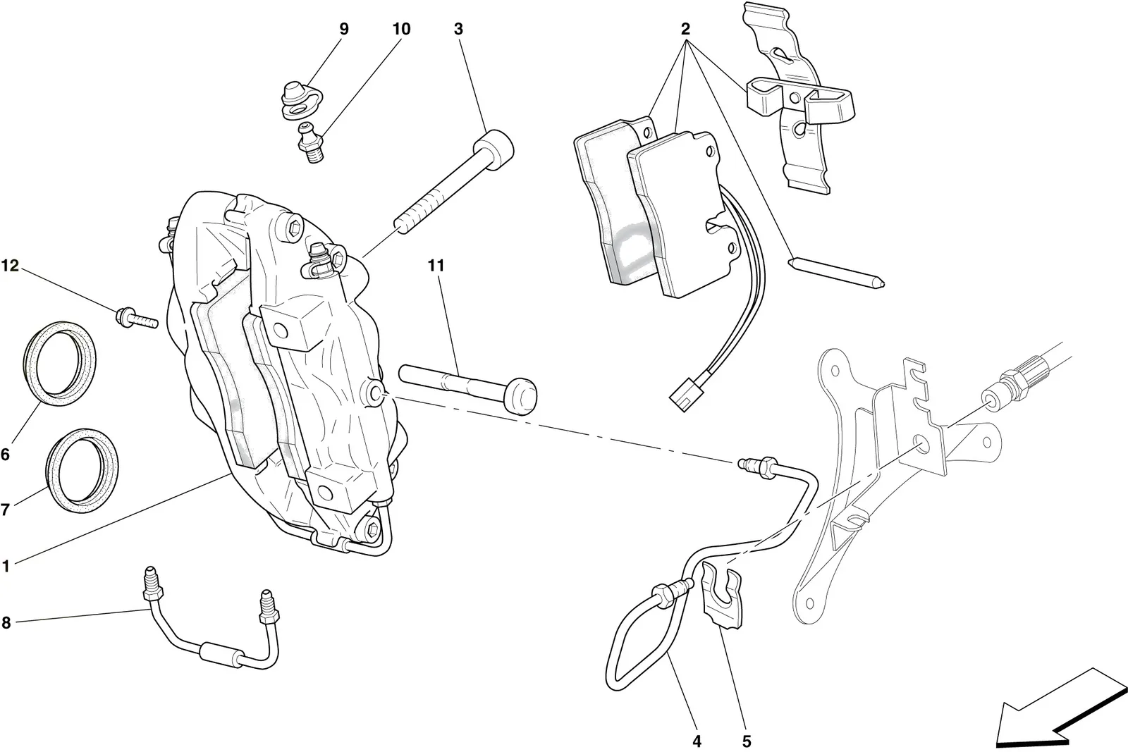 Front Brake Calliper