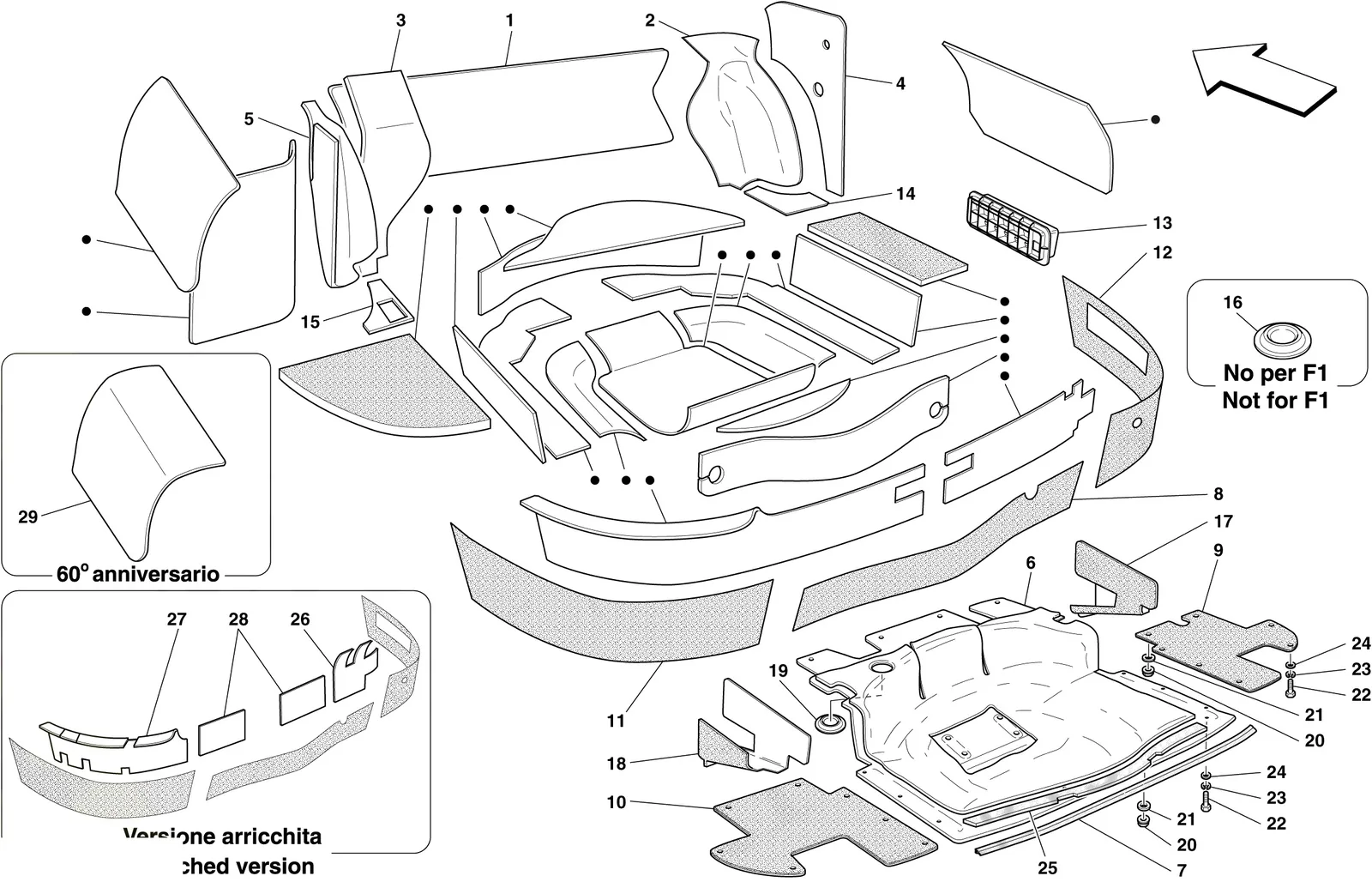 Luggage Compartment Insulation