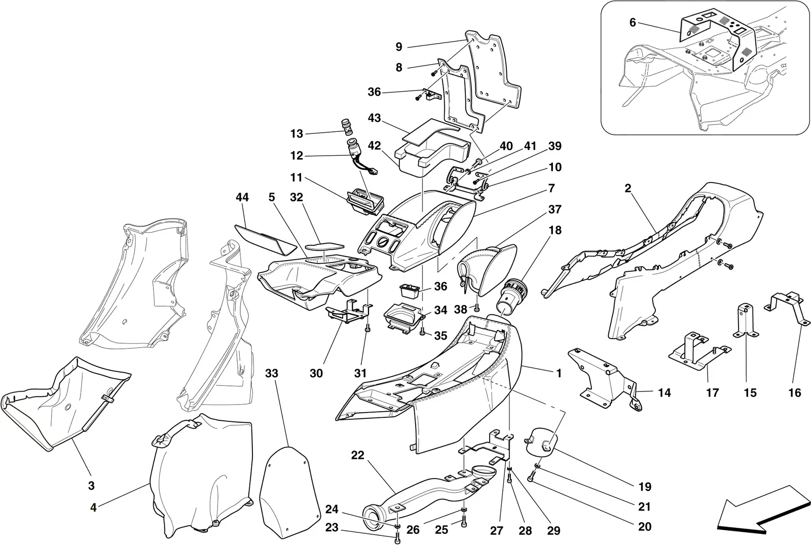 Tunnel - Substructure And Accessories -Applicable For "Oto"-
