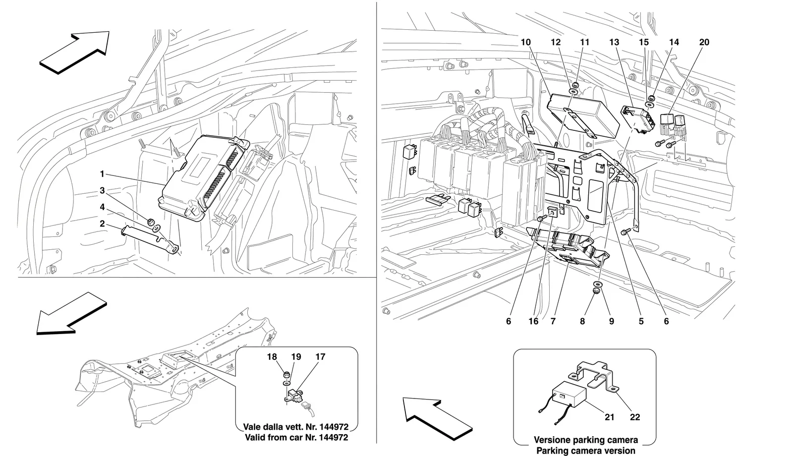 Luggage Compartment Ecus