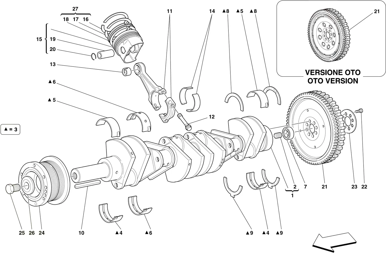Crankshaft - Connecting Rods And Pistons
