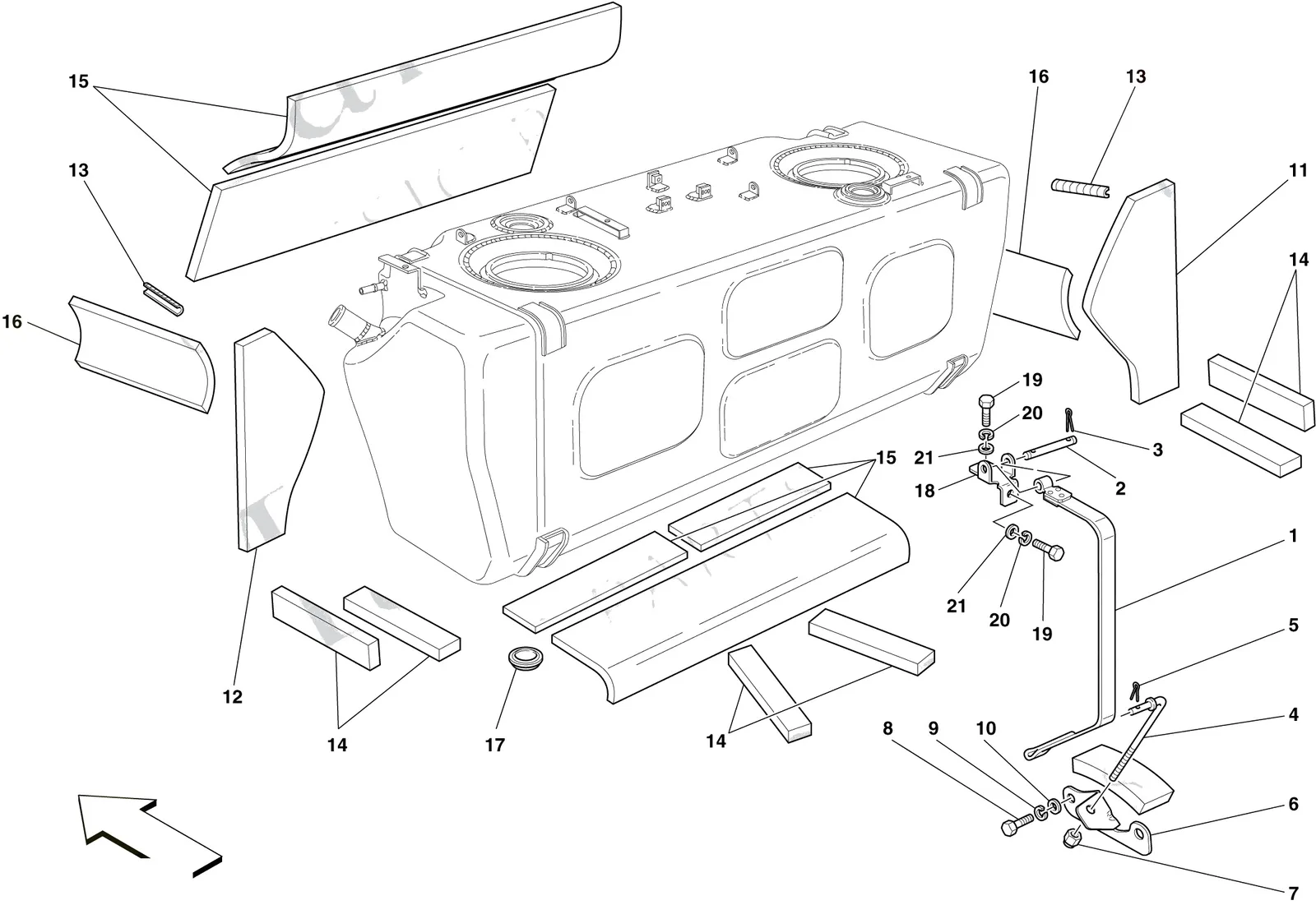 Fuel Tank - Insulation And Protection