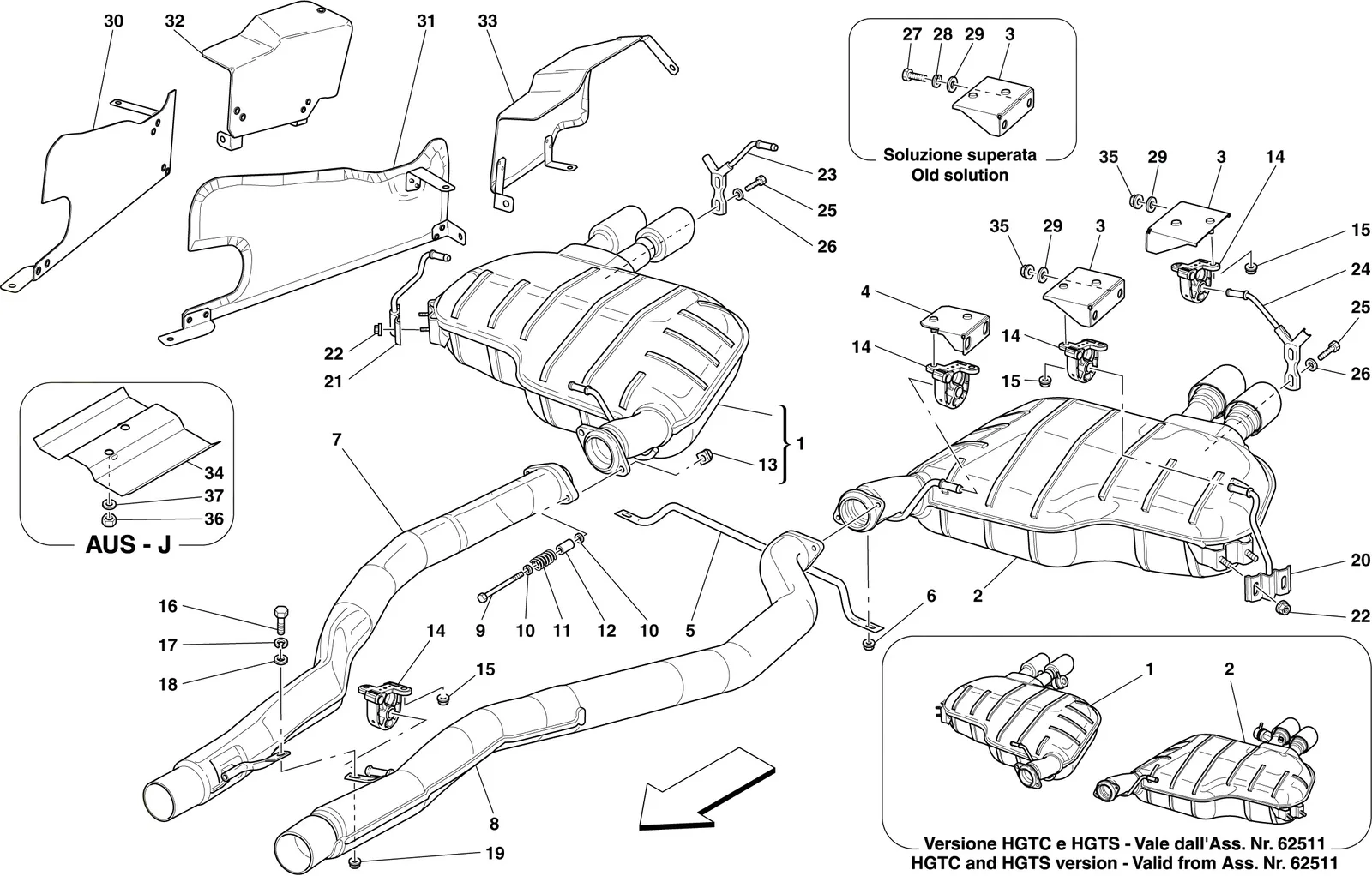 Rear Exhaust System