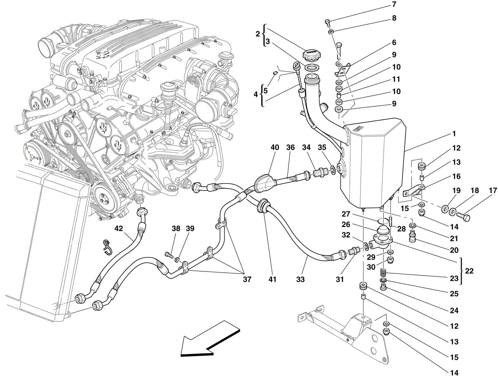 Lubrication System - Tank