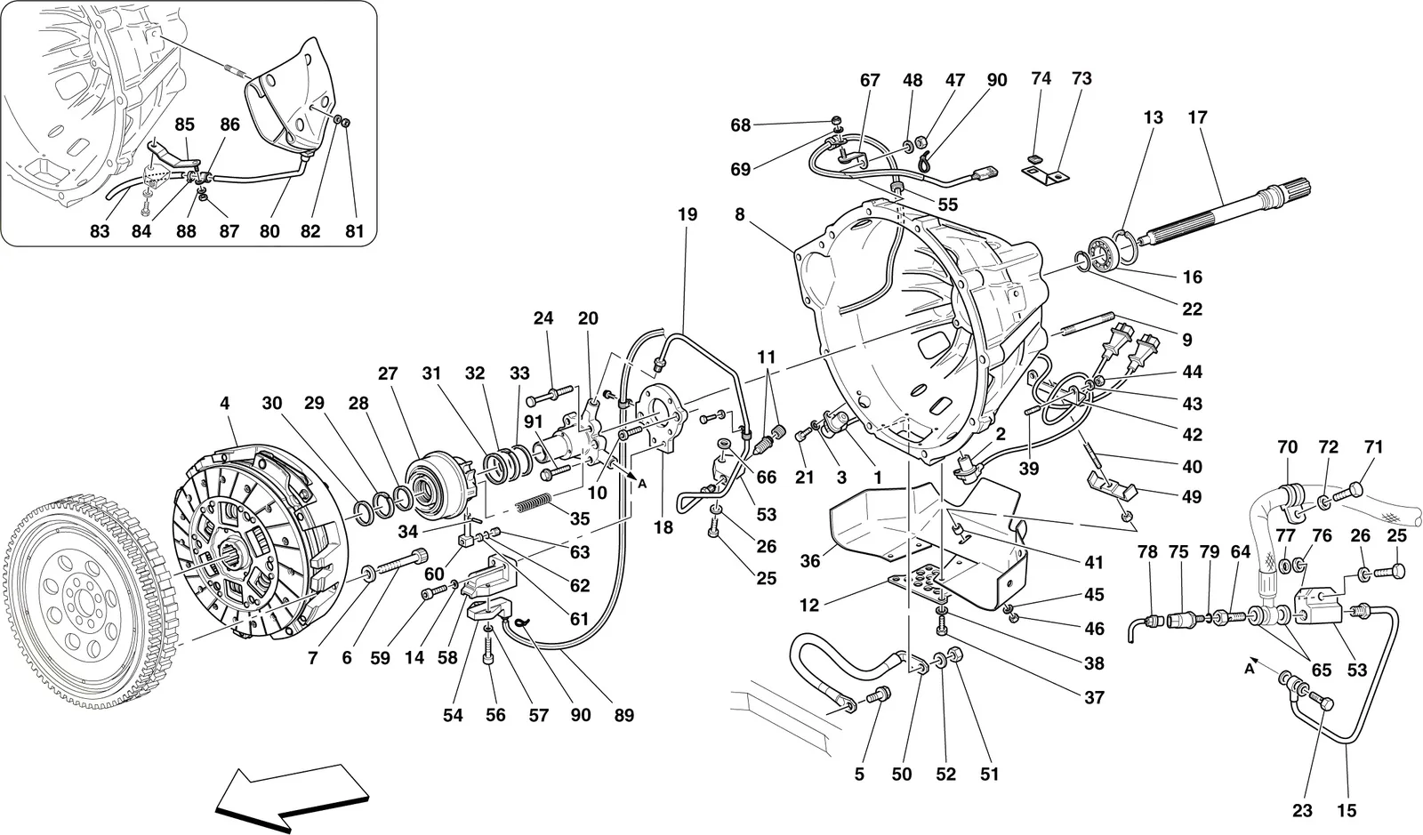 Clutch And Controls -Applicable For "Oto"-