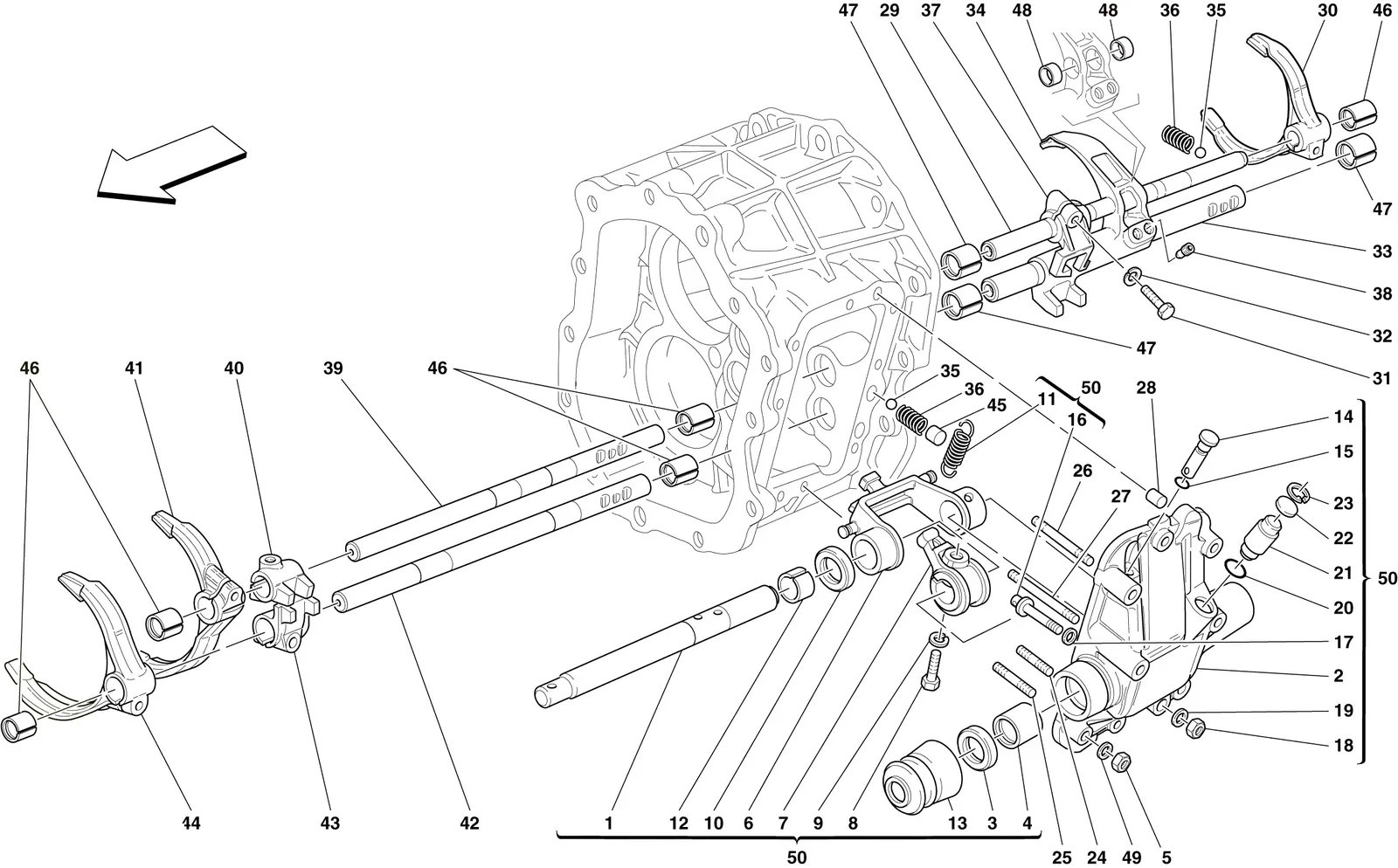 Internal Gearbox Controls -Not For F1-