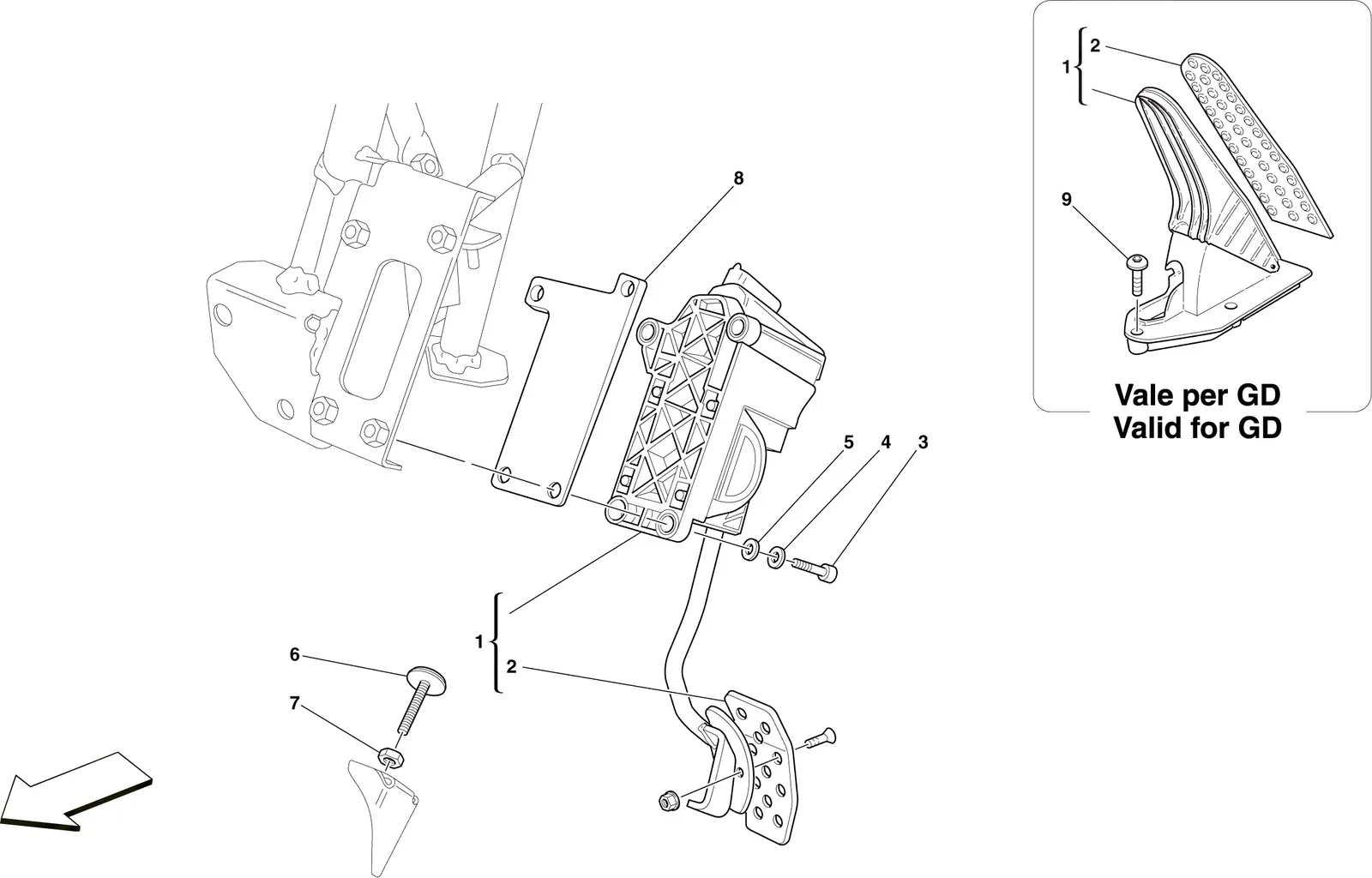 Electronic Accelerator Pedal