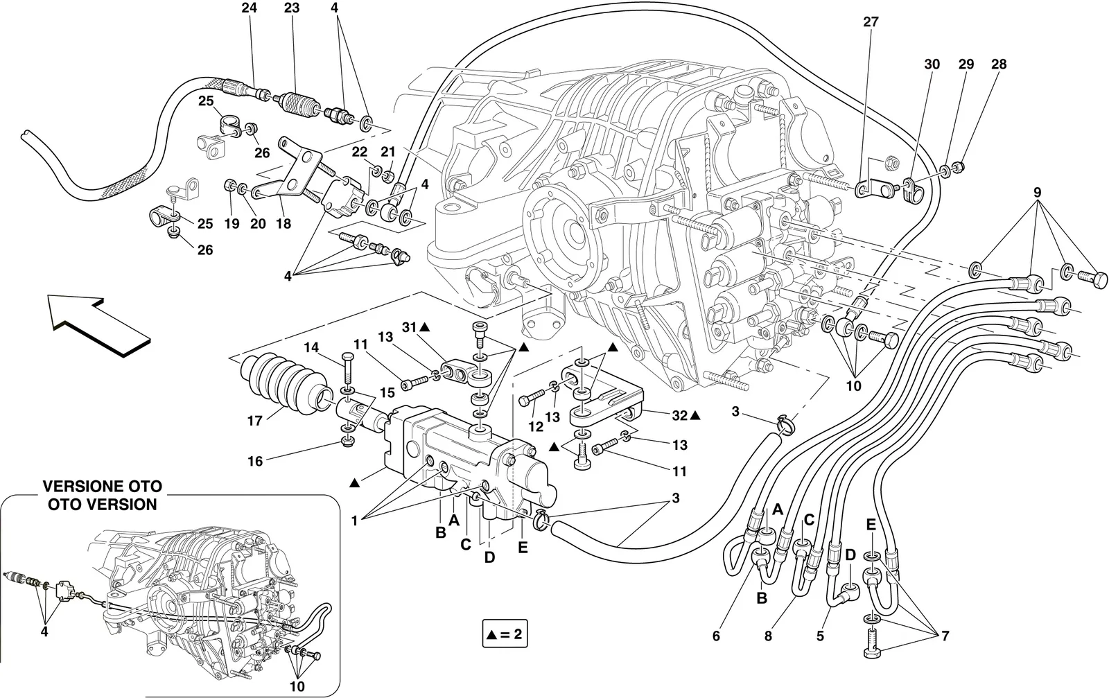 F1 Clutch Hydraulic Control -Applicable For F1-