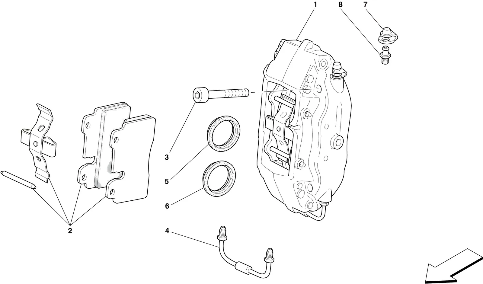 Rear Brake Calliper