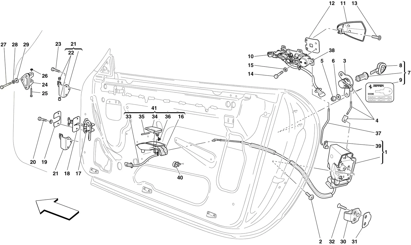 Doors - Opening Mechanism And Hinges
